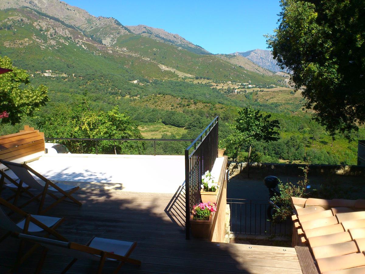Auberge Casa Mathea Poggio-di-Venaco Kültér fotó