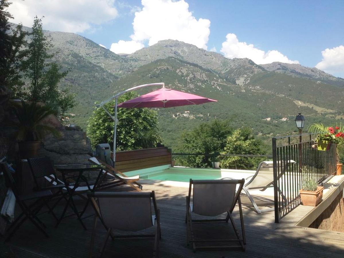 Auberge Casa Mathea Poggio-di-Venaco Kültér fotó